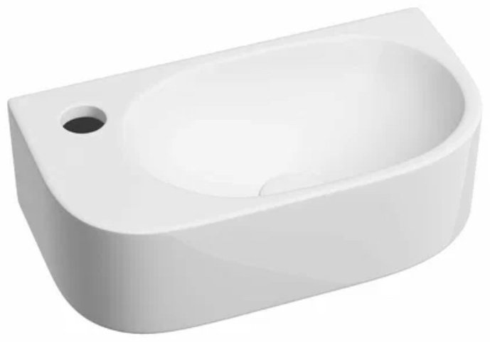 Раковина Ceramicanova CN6066R подвесная прямоугольная 41, фарфор