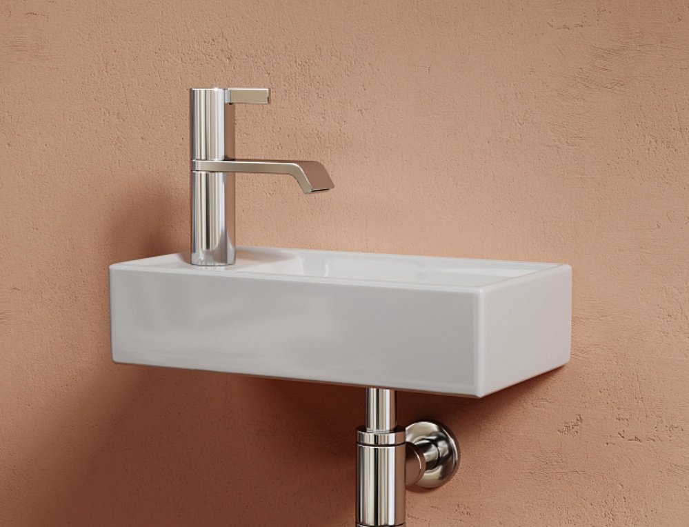 Раковина Ceramicanova CN6051R подвесная прямоугольная 41, санфарфор купить,121400