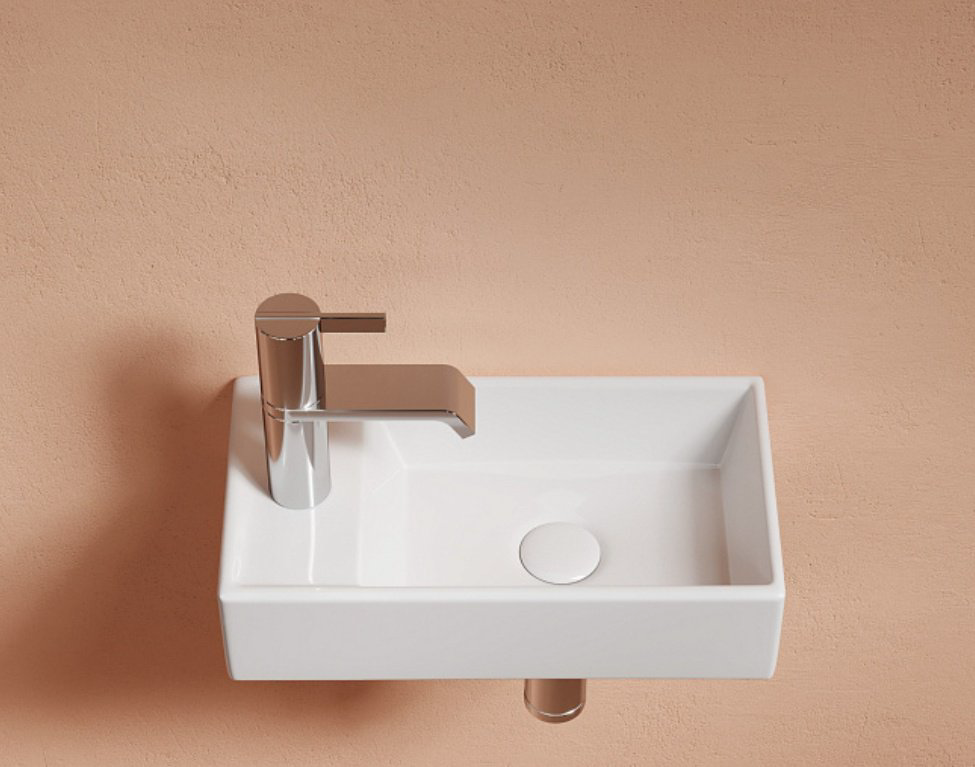 Раковина Ceramicanova CN6051R подвесная прямоугольная 41, санфарфор купить,121400