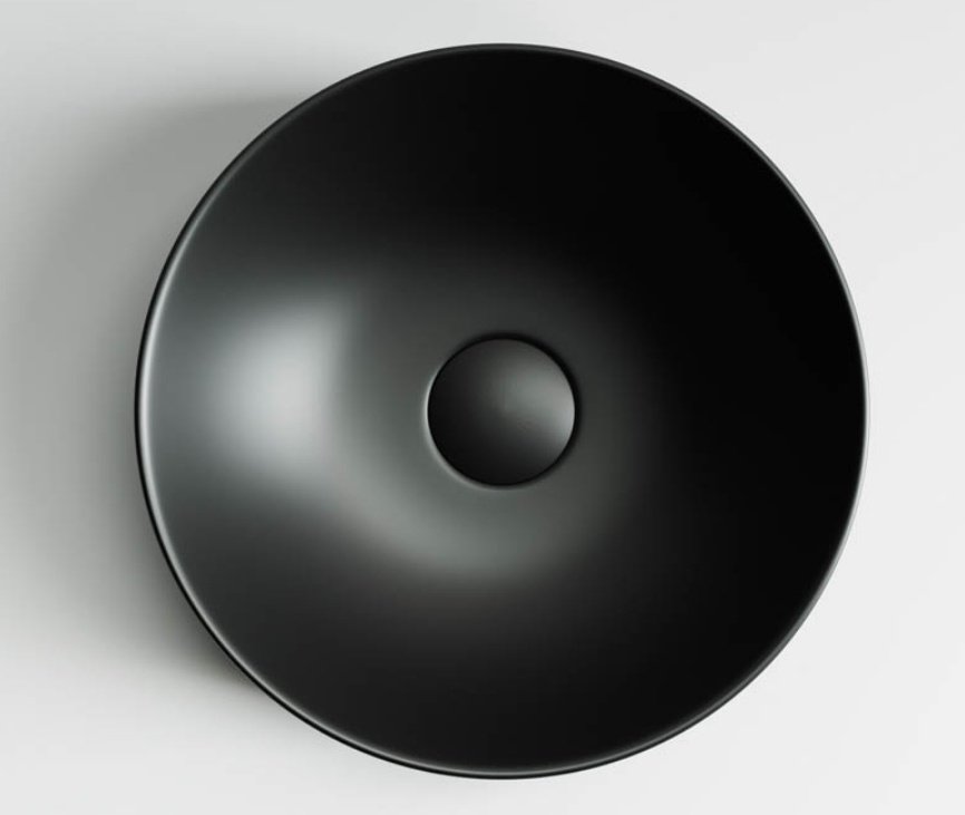Раковина Ceramicanova CN6007 накладная круглая 35, санфарфор