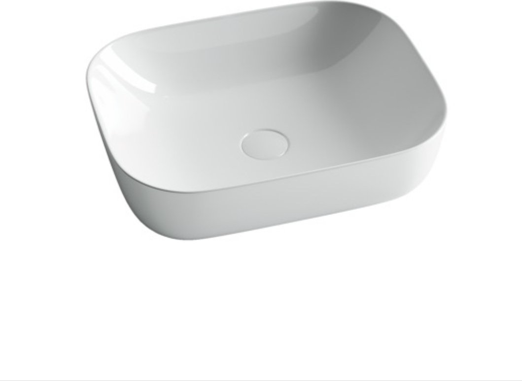 Раковина Ceramicanova CN6008 накладная прямоугольная 50, санфарфор купить,122900