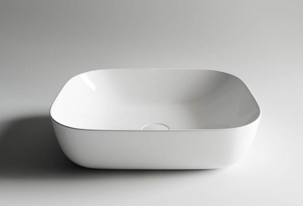 Раковина Ceramicanova CN6008 накладная прямоугольная 50, санфарфор купить,122900