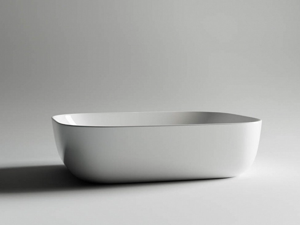 Раковина Ceramicanova CN6008 накладная прямоугольная 50, санфарфор купить,122900