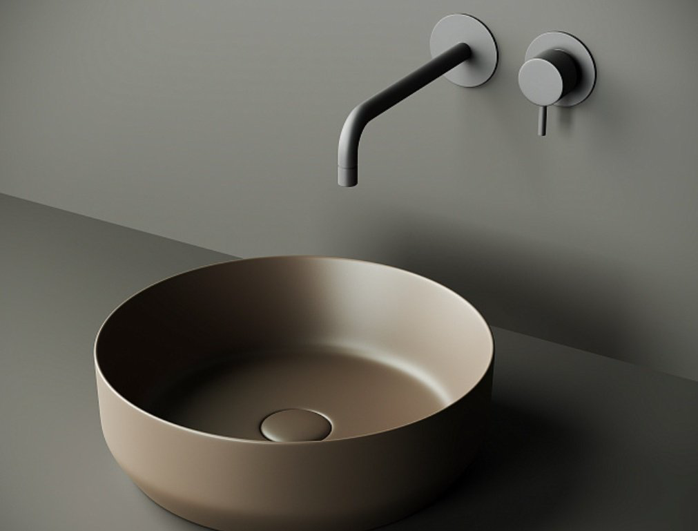 Раковина Ceramicanova CN6022MDB накладная круглая 39, санфарфор купить,247400