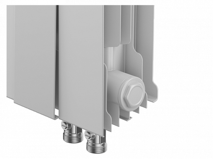 Радиатор биметаллический Royal Thermo PianoForte Bianco Traffic 100/500 8с 