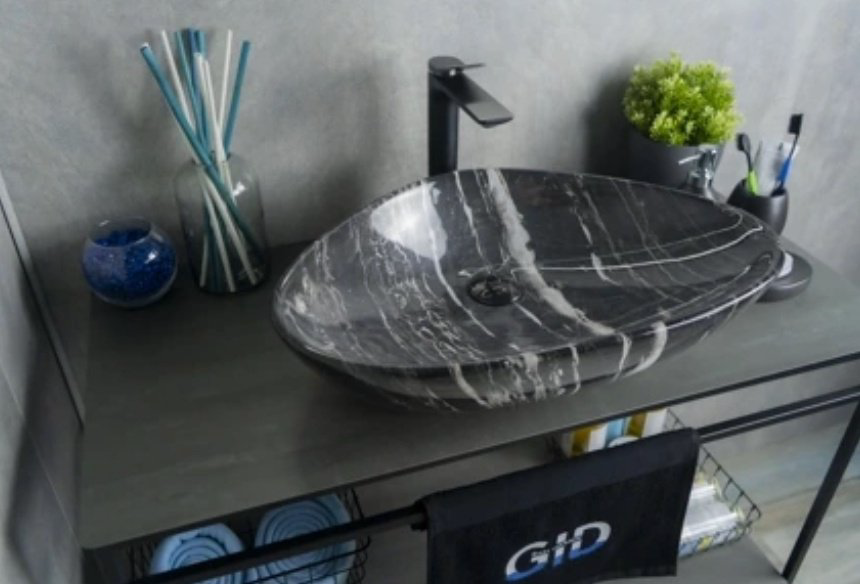Раковина GID-ceramic Mnc206 накладная нестандартная 39, керамика купить,144971