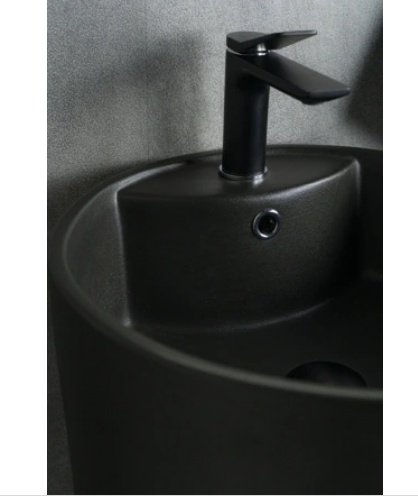 Раковина GID-ceramic Nb135bg с пьедесталом круглая 45, керамика