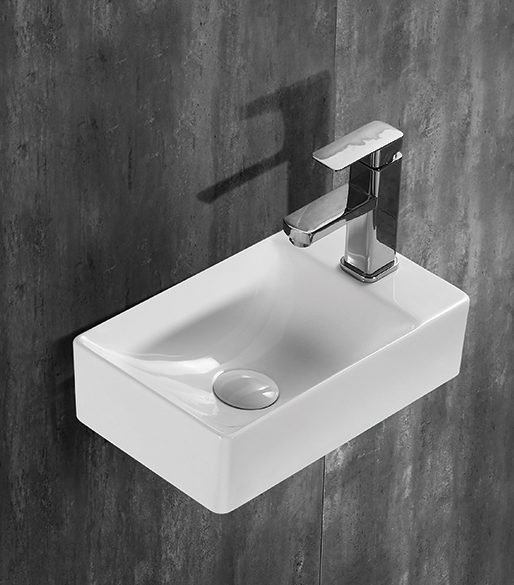 Раковина GID-ceramic 61122 N9261 подвесная прямоугольная 22, керамика