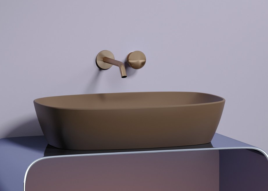 Раковина Ceramicanova CN6049MDB накладная овальная 60, санфарфор купить,NaN