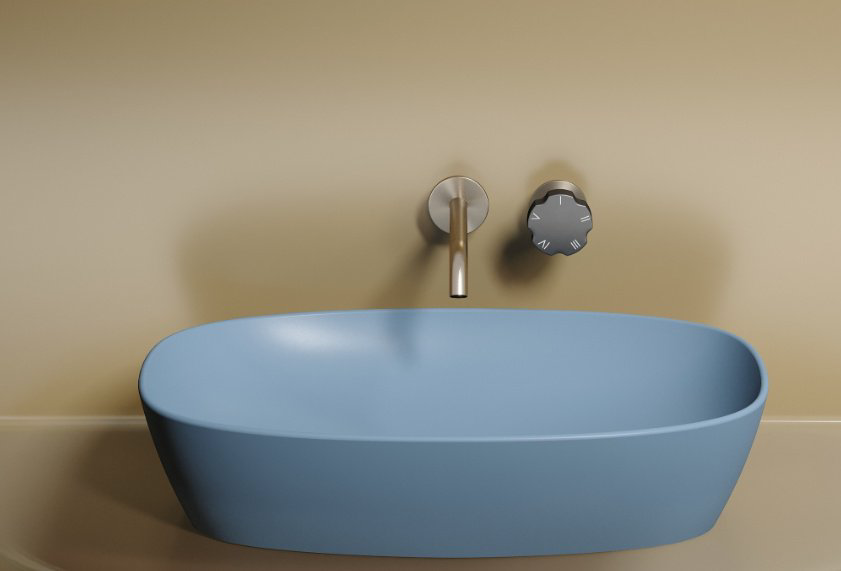 Раковина Ceramicanova CN6049ML накладная овальная 60, санфарфор купить,229745