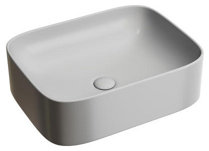Раковина Ceramicanova CN6052MSG накладная прямоугольная 38, мрамор купить,NaN