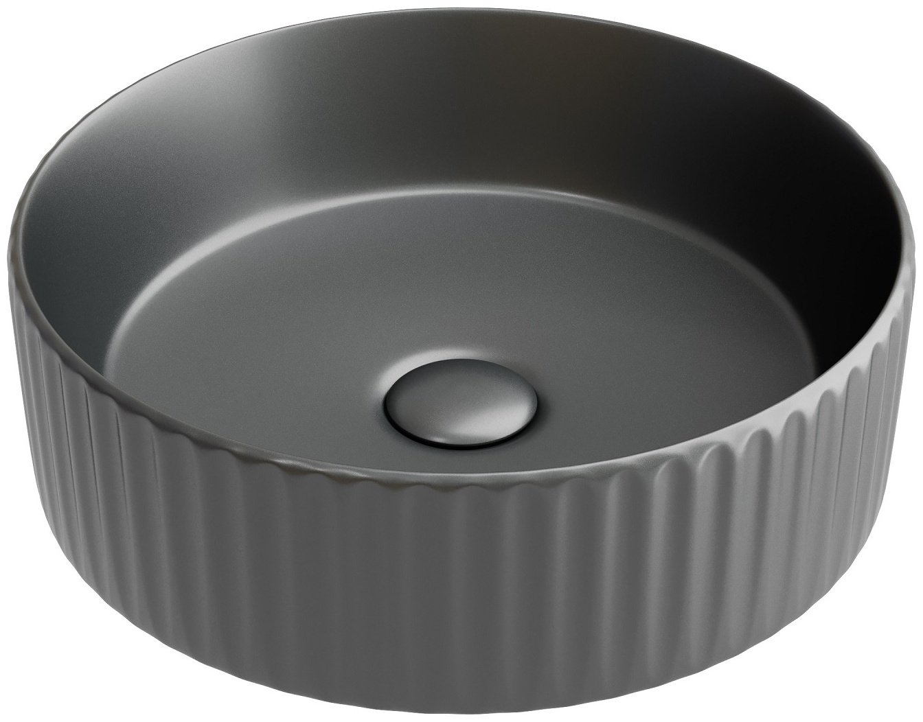 Раковина Ceramicanova Element накладная круглая 36, санфарфор