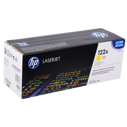 Картридж лазерный HP 122A Q3962A желтый