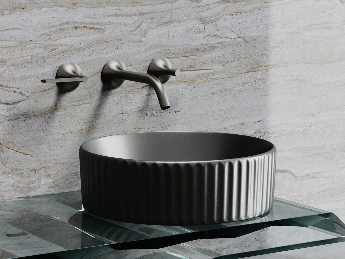 Раковина Ceramicanova Element накладная круглая 36, санфарфор