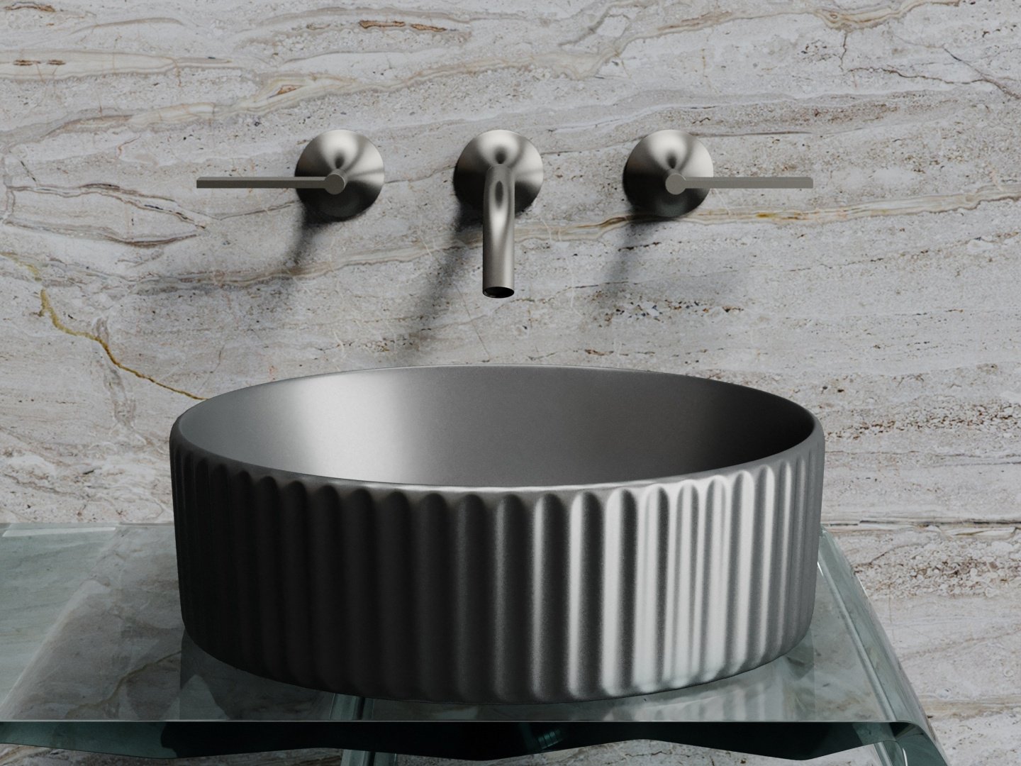 Раковина Ceramicanova Element накладная круглая 36, санфарфор