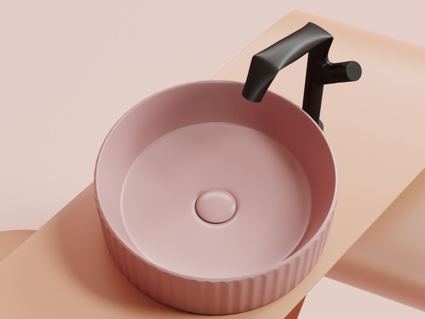 Раковина Ceramicanova Element накладная круглая 36, санфарфор
