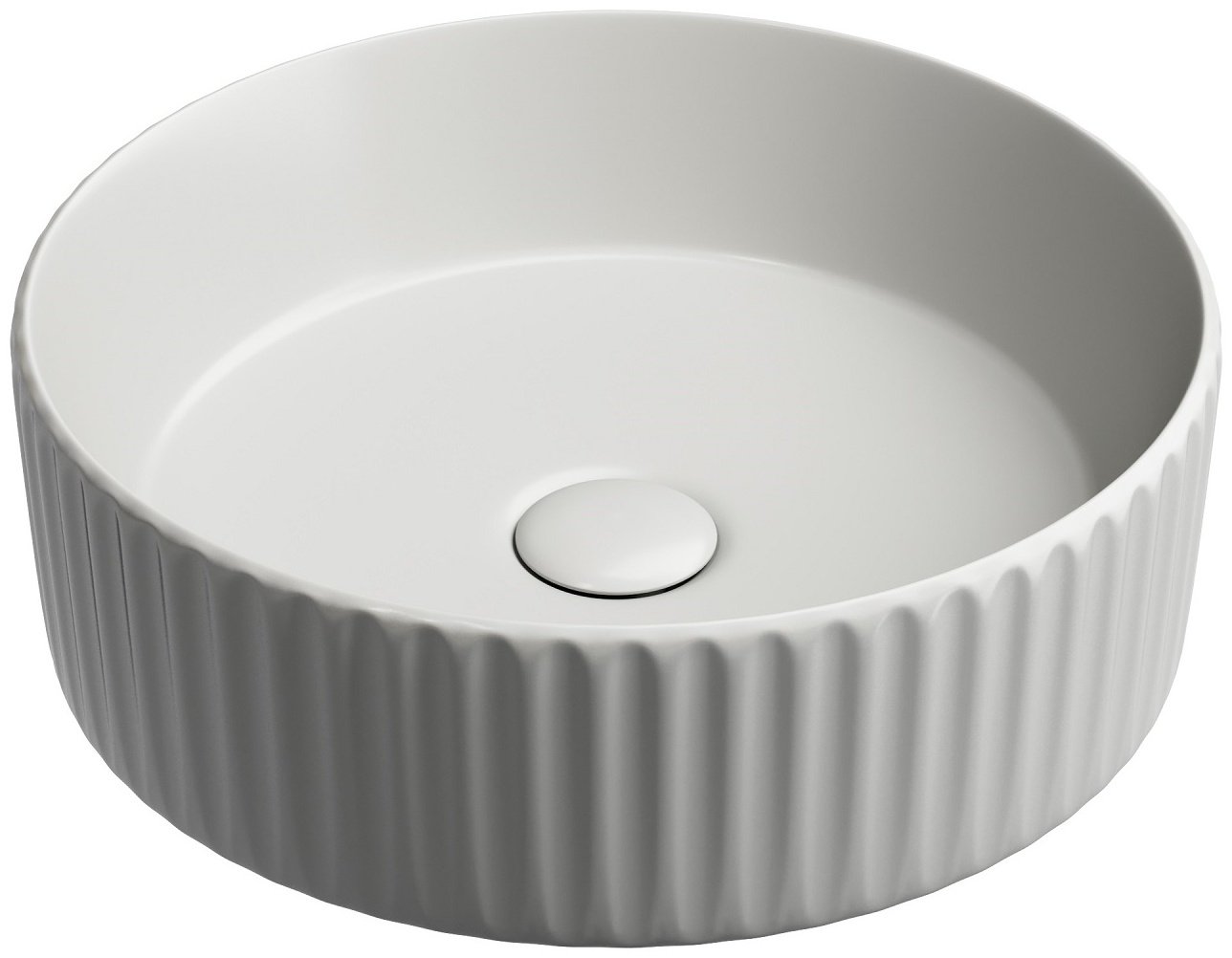 Раковина Ceramicanova Element накладная круглая 36, санфарфор
