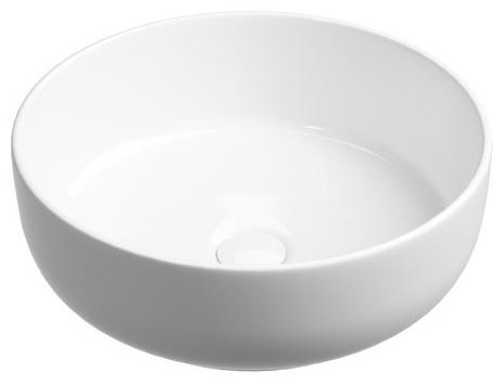 Раковина Ceramicanova СN12003 накладная круглая 37.5, мрамор