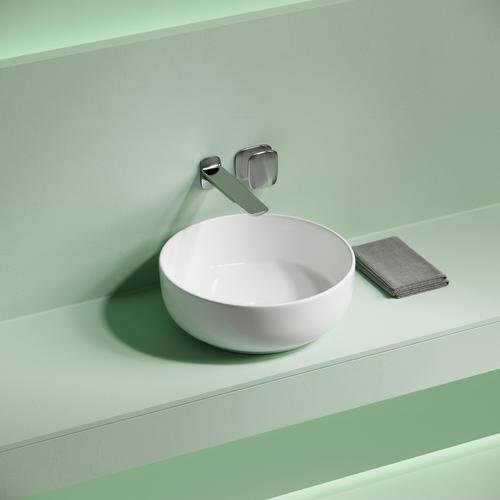 Раковина Ceramicanova СN12003 накладная круглая 37.5, мрамор