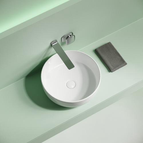 Раковина Ceramicanova СN12003 накладная круглая 37.5, мрамор купить,79301