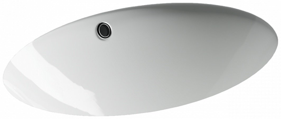 Раковина Ceramicanova CN6081 врезная овальная 61, санфарфор купить,NaN