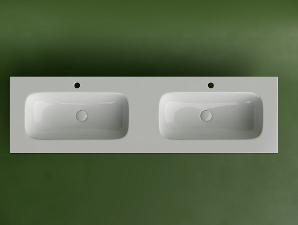Раковина Ceramicanova CN7023 врезная прямоугольная 161, санфарфор купить,NaN