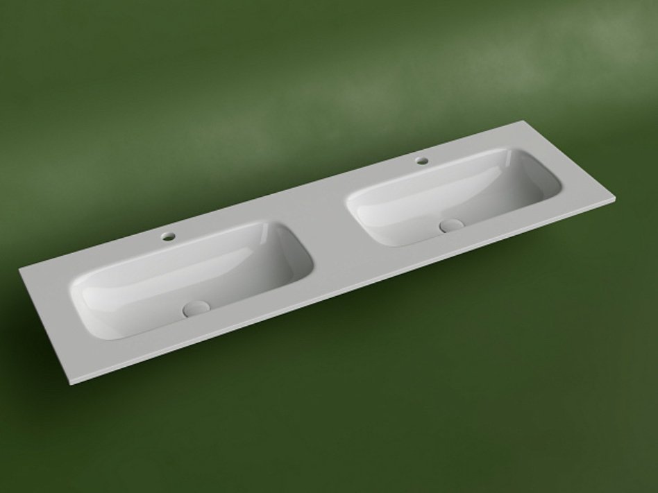 Раковина Ceramicanova CN7023 врезная прямоугольная 161, санфарфор