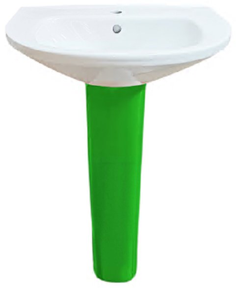 Раковина ВКЗ W Universal Home de luxe ВКЗ с пьедесталом овальная 60, фарфор