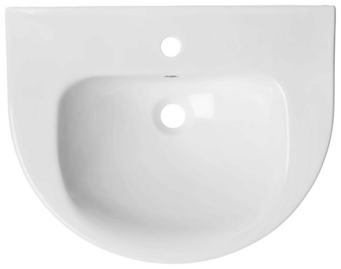 Раковина ВКЗ W Universal Home de luxe ВКЗ с пьедесталом овальная 60, фарфор купить,NaN