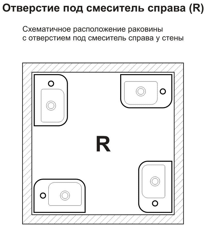 Раковина Lavinia Boho 21520933, One подвесная прямоугольная 24.5, фарфор купить,70600