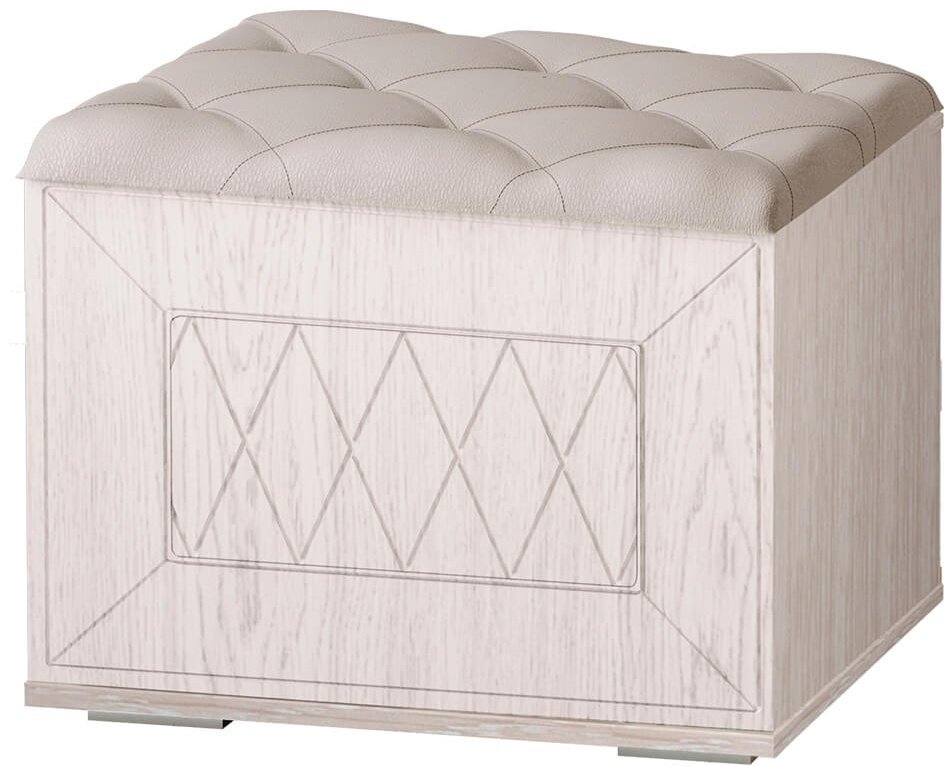 Пуф DOMA 796912137, 50.2x37x43 см, бежевый купить,NaN