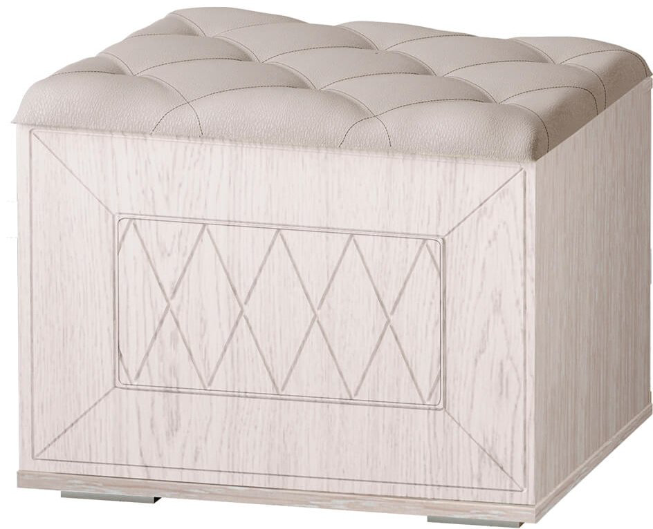 Пуф DOMA 796912137, 50.2x37x43 см, бежевый купить,NaN