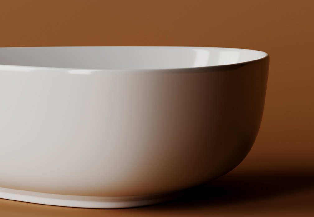 Раковина Ceramicanova CN5026 накладная нестандартная 45.5, санфарфор