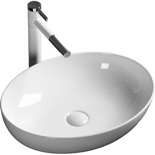 Раковина CeruttiSPA CR0019 накладная овальная 51.3 см, фарфор