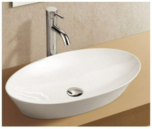 Раковина WeltWasser WW ELBACH 1132 накладная овальная 60.5 см, фаянс
