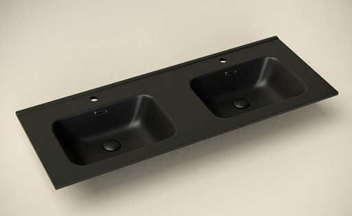 Раковина Ceramicanova CN7004MB врезная прямоугольная 121, санфарфор