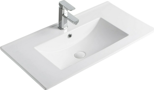 Раковина GID-ceramic NYJ803-70 накладная прямоугольная 40, фаянс