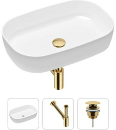Раковина Lavinia Boho Bathroom Sink 21520064 накладная овальная 35.5, фарфор
