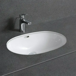 Раковина GID-ceramic Yj8004 подстольная овальная 39.5, фаянс
