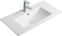 Раковина GID-ceramic NYJ803-70 накладная прямоугольная 40, фаянс