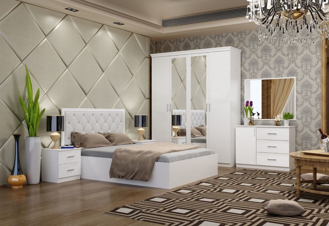 Гарнитур Grand Miks Бостон 2 4Д, предметов в наборе 5 шт, кровать 160x200 см купить,NaN