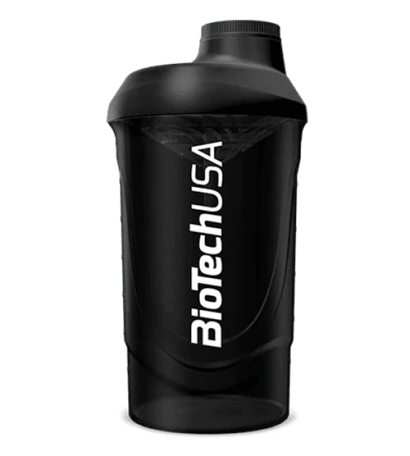 Шейкер BioTech USA Wave 600 мл чёрный купить,3990