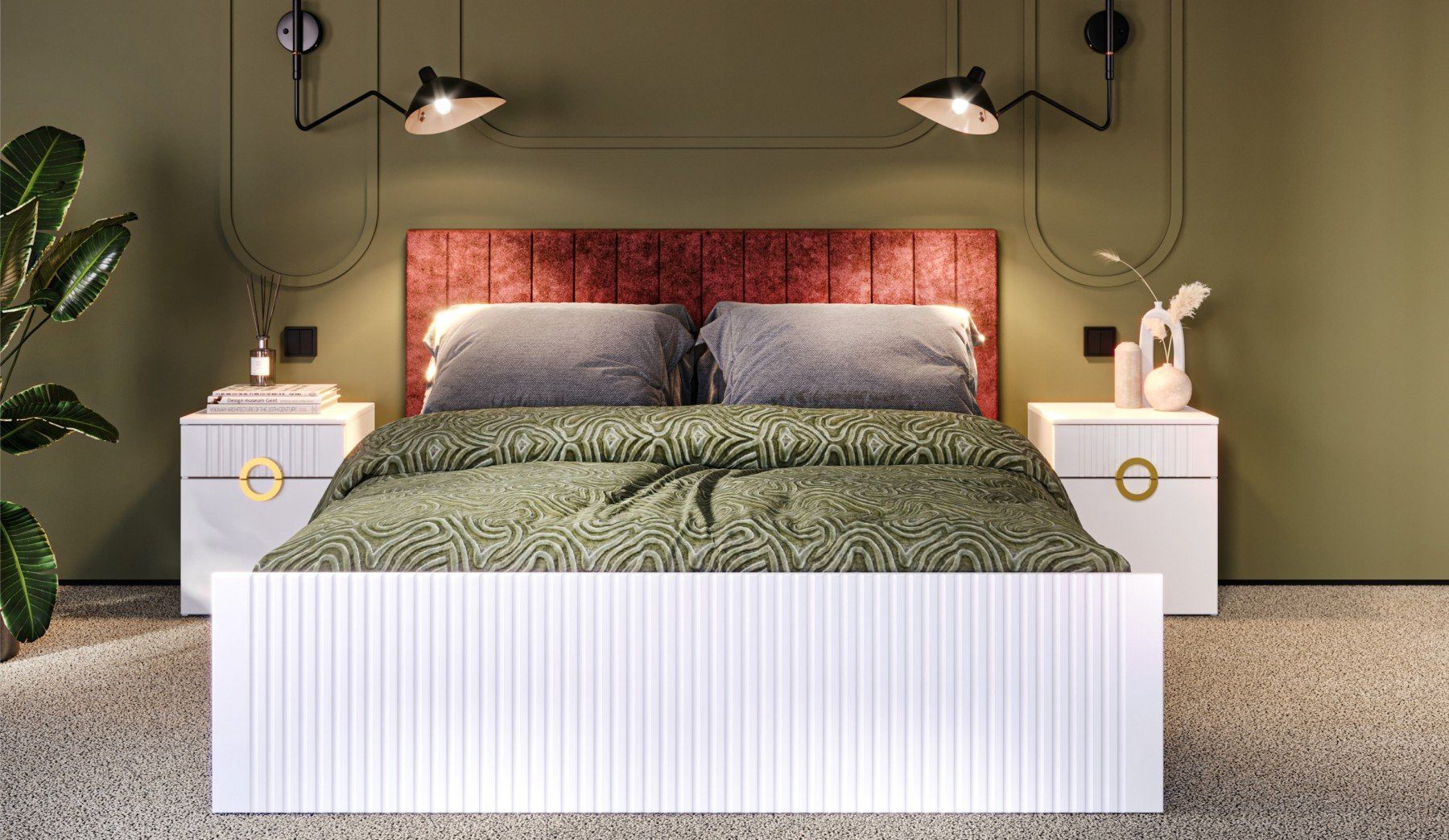 Гарнитур IMPERIAL Миа, сп. место 160х200 см купить,NaN