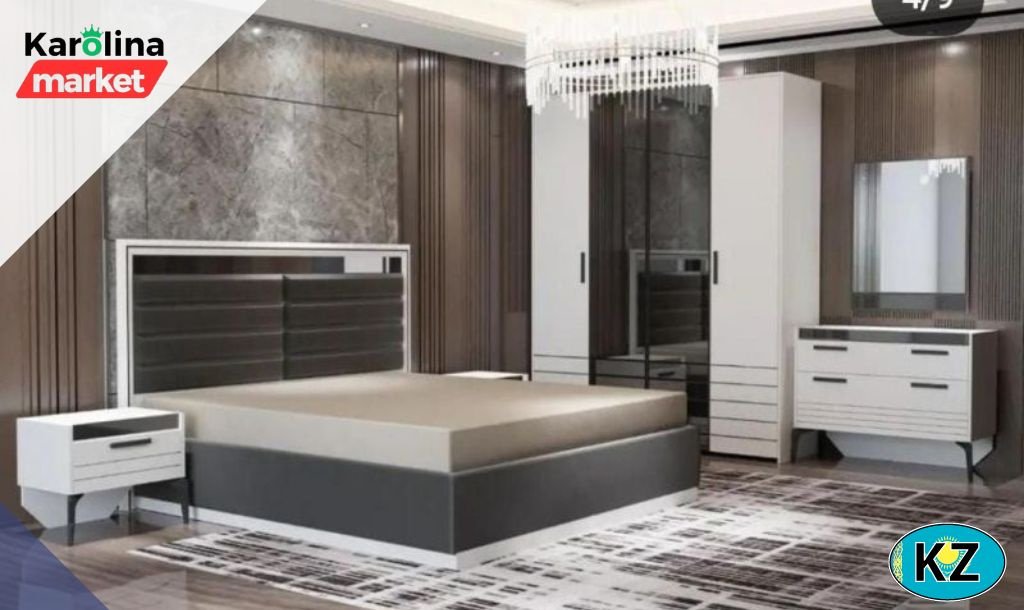 Гарнитур DOMA Гарнитур спальный LOFT-4Д+МАТРАС 8456741, сп. место 160х200 см купить,NaN