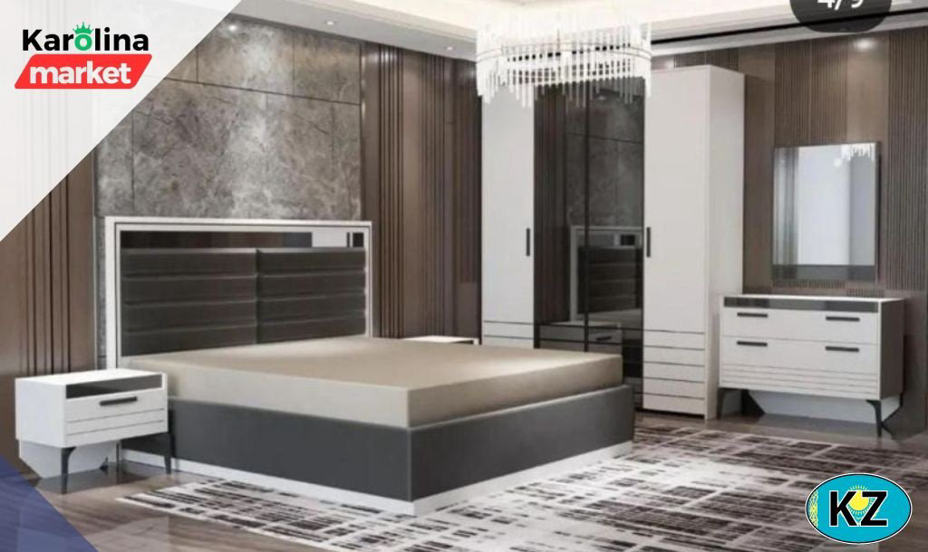 Гарнитур DOMA Гарнитур спальный LOFT-4Д+МАТРАС 8456741, сп. место 160х200 см купить,NaN