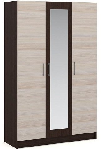 Гарнитур IMPERIAL Алёна 3Д, предметов в наборе 5 шт, кровать 160x200 см, венге темный, дуб молочный купить,NaN