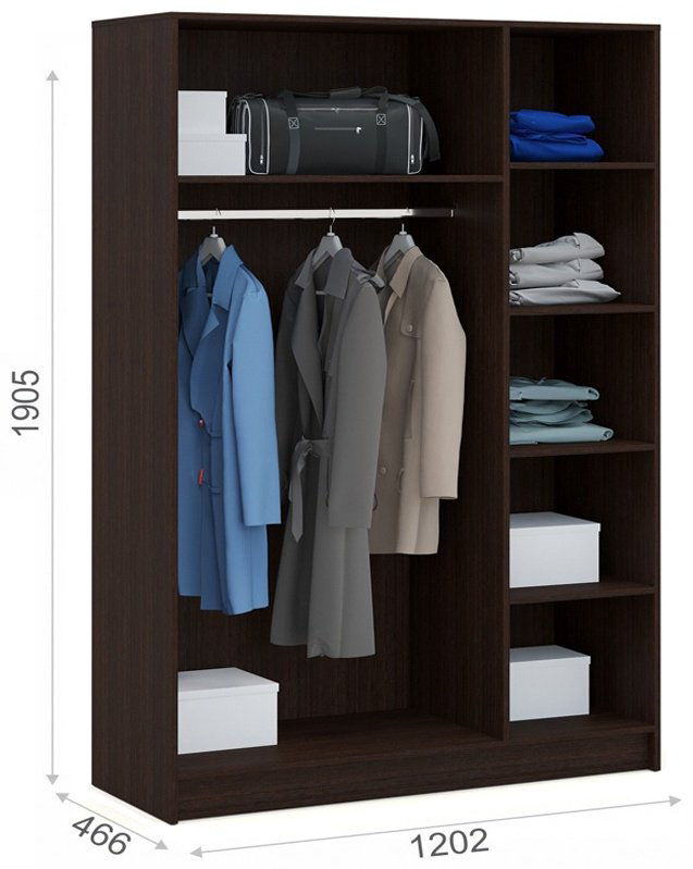 Гарнитур IMPERIAL Алёна 3Д, предметов в наборе 5 шт, кровать 160x200 см, венге темный, дуб молочный купить,NaN