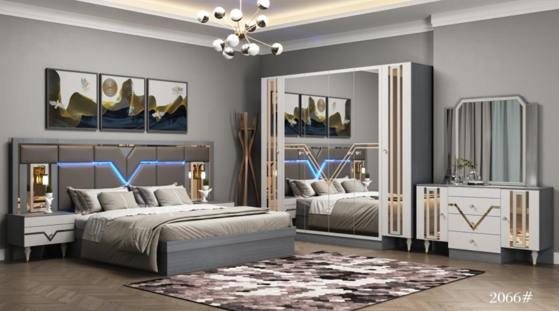 Гарнитур Home Collection Grunge 6Д, предметов в наборе 5 шт, кровать 180х200 см купить,NaN