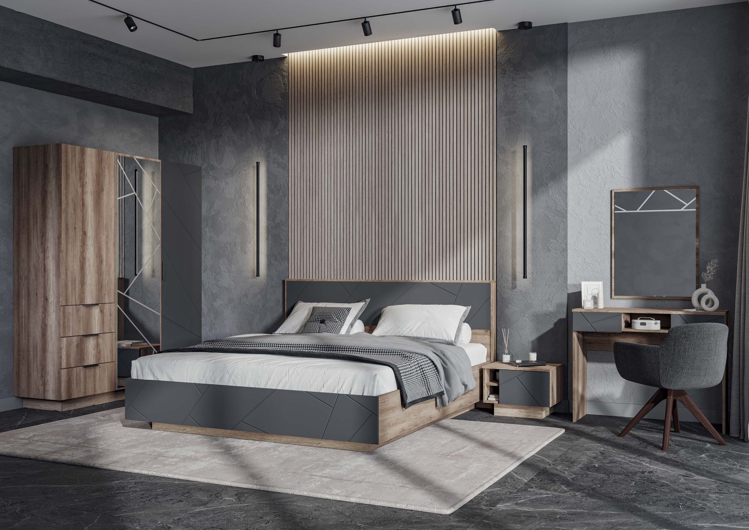 Гарнитур Ереке Мебель Dallas HM PV , сп. место 160х200 см купить,NaN