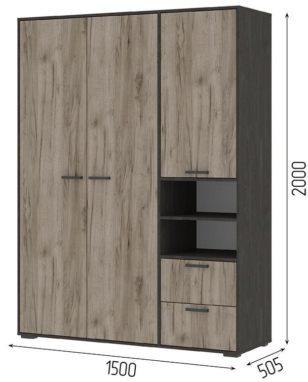Гарнитур DOMA СПАЛЬНЫЙ ГАРНИТУР EDING, 65156, сп. место 160х200 см купить,NaN